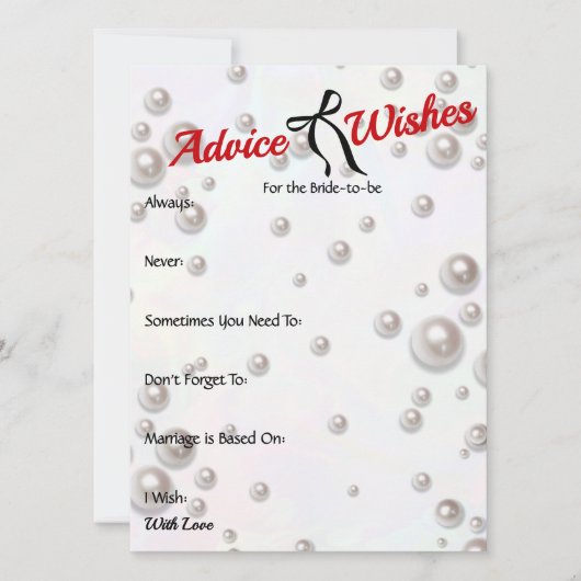 アドバイス&ウィズブライダルシャワーパールボウ (正面)