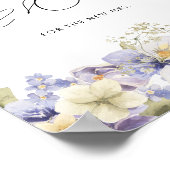 アドバイス&ウィッシュブライダルシャワーティーパーティー ポスター (角)