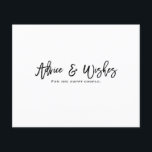 アドバイス&ウィッシュモダンスクリプトウェディングシャワーパーティー<br><div class="desc">カスタマイズイベント</div>