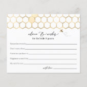 アドバイス&ウィッシュ新郎新婦ブライダルシャワー (正面)