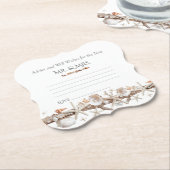 アドバイス&ウェルウィッシュシーシェルズパールスターフィッシュ ペーパーコースター (アングル)