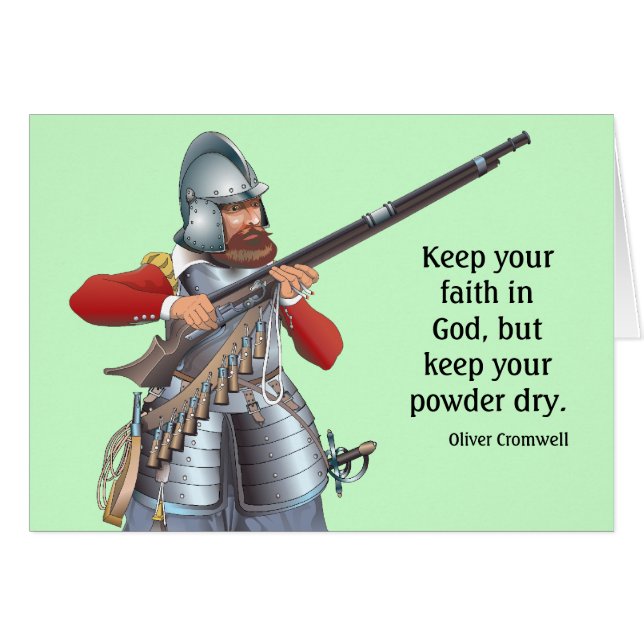 アドバイス：オリバー·クロムウェル (正面横)