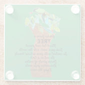 アドバイス ガラスコースター (裏面)