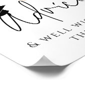 アドバイス&ギフトワールドマップ卒業パーティー ポスター (角)