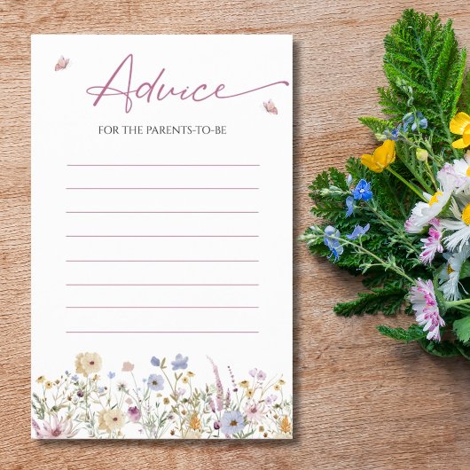 アドバイスfor親ソフトパステルワイルドフラワー チラシ