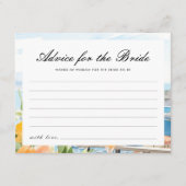 アドバイスfor Brideアペロルスピリッツブライダルシャワー エンクロージャーカード (正面)