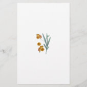 アドバイスfor Bride – 花 チラシ (裏面)