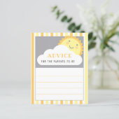 アドバイスfor Parents Sunshine Baby Shower Game (スタンド正面)