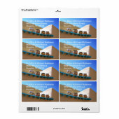 アドビウォールの陶器 ラベル (フルシート)