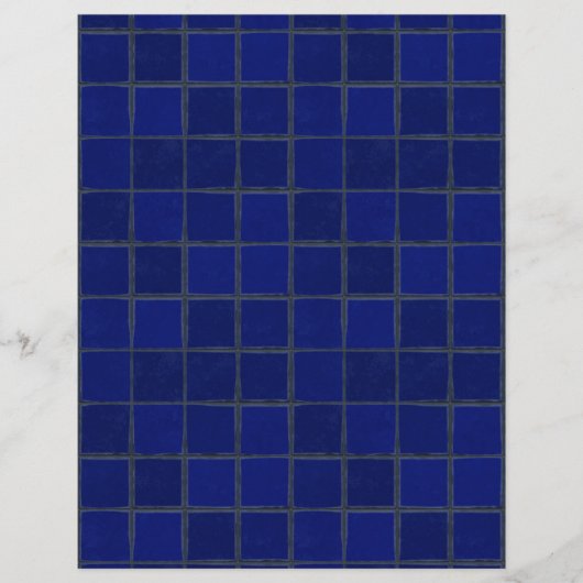 アドビコバルトブルータイルクラフト紙 (正面)