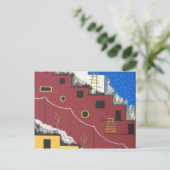 アドビユニークサウスウエストデザートフォークアート ポストカード (スタンド正面)