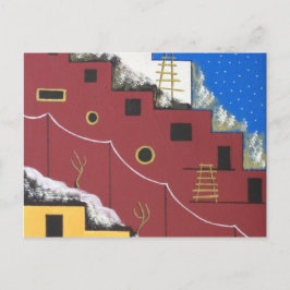 アドビユニークサウスウエストデザートフォークアート ポストカード