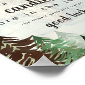 アドベンシ素晴らしーンヴィンテージマップ赤ちゃんシャワーゲーム ポスター (角)