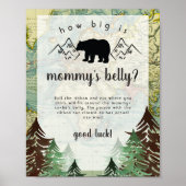 アドベンシ素晴らしーンヴィンテージマップ赤ちゃんシャワーゲーム ポスター (正面)