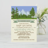 アドベンチカスタマイズャーがベビーシャワー招待状 招待状 (スタンド正面)