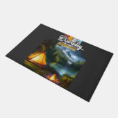 アドベンチャモダンンピングと旅行 ドアマット (アングル)