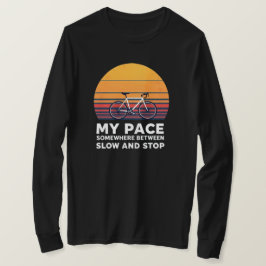 アドベンチャーおもしろいサイクリング恋人引用文 Tシャツ