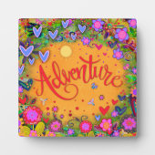 アドベンチャーかわいらしフローラお洒落インスピレーション フォトプラーク (正面)