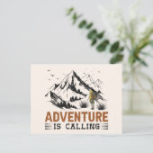 アドベンチャーがはがきを呼んでいる ポストカード (スタンド正面)