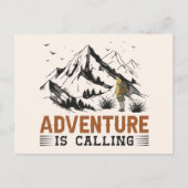 アドベンチャーがはがきを呼んでいる ポストカード (正面)