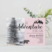 アドベンチャーがベアピンクベビーメールで振りかける 招待状 (スタンド正面)