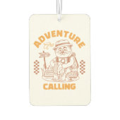 アドベンチャーがヴィンテージ猫 カーエアーフレッシュナー (裏面)