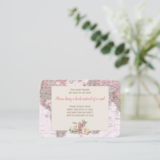 アドベンチャーが世界マップブックリクエストの囲いを待つ エンクロージャーカード (スタンド正面)