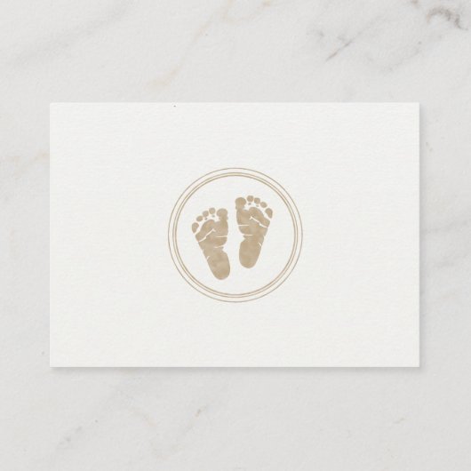 アドベンチャーが予約を待ってベビーカード エンクロージャーカード (裏面)