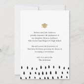 アドベンチャーが写真卒業発表を待つ 招待状 (裏面)