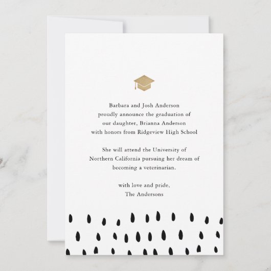 アドベンチャーが写真卒業発表を待つ 招待状