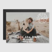 アドベンチャーが始まるよ！保存してね マグネット (正面/裏面)