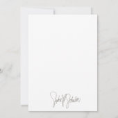 アドベンチャーが始まる！ベビーシャワーの招待状 招待状 (裏面)