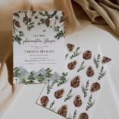 アドベンチャーが始まる！ラスティックベイビーシャワー 招待状