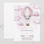 アドベンチャーが待っているよ！ベビーシャワーのご招待 招待状 (正面/裏面)