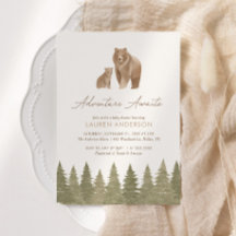 アドベンチャーが待っている！森のベイビーシャワー