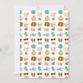 アドベンチャーが待つ 定年パーティー バケーション ホリデー 招待状 (裏面)