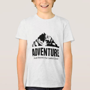 アドベンチャーが心地よい地帯を越えて トライブレンドTシャツ
