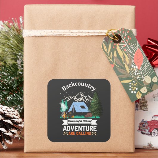 アドベンチャーが我々を呼んでいる スクエアシール (クリスマス)