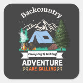 アドベンチャーが我々を呼んでいる スクエアシール (正面)