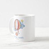 アドベンチャーが熱気球を待つ コーヒーマグカップ (正面左)