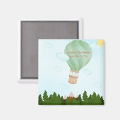アドベンチャーが熱気球を待つ マグネット (正面/裏面)