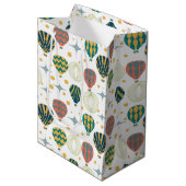 アドベンチャーが熱気球を待つ ミディアムペーパーバッグ (正面アングル)