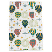 アドベンチャーが熱気球を待つ ミディアムペーパーバッグ (裏面)