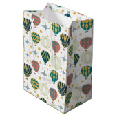 アドベンチャーが熱気球を待つ ミディアムペーパーバッグ (裏面アングル)