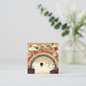 アドベンチャーが熱気球ツインベイビーシャワーを待つ エンクロージャーカード (スタンド正面)