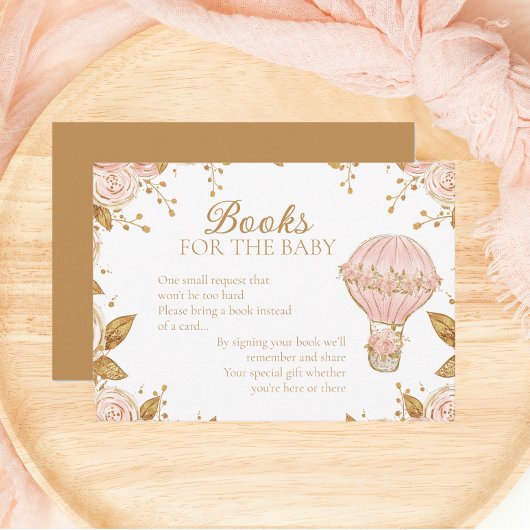 アドベンチャーが熱気球ブックリクエストを待つ エンクロージャーカード