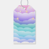 アドベンチャーが航空ベビーシャワーを待つ ギフトタグ (裏面)