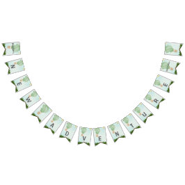 アドベンチャーが赤ちゃんシャワーを待つ|名前をカスタムする&デート バンティングフラッグ