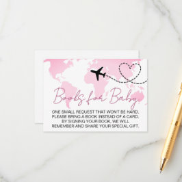 アドベンチャーが赤ちゃんシャワー本を待ってベビー エンクロージャーカード