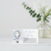 アドベンチャーが赤ちゃんシャワー本を待ってベビー 名刺 (スタンド正面)